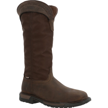 Rocky Original Ride FLX, Men's 16 in Composite Toe Snake Boot, Brown Camo, 9.5, W, RKW0347 RKW0347